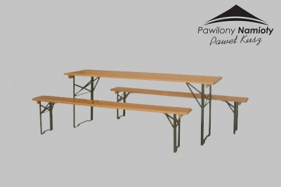 Zestaw biesiadny drewniany